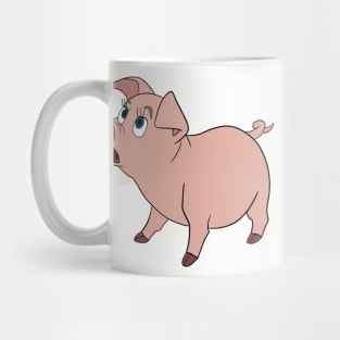 Hen Wen, Psychic Pig from the Black Cauldron Mug